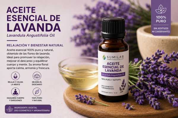Aceite Esencial de Lavanda Aceite Esencial de Lavanda