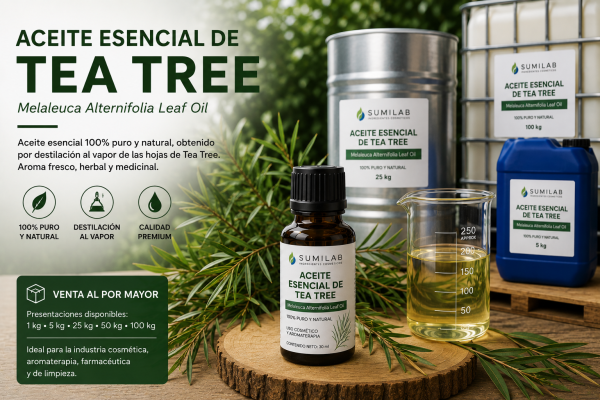 Aceite esencial de Tea Tree