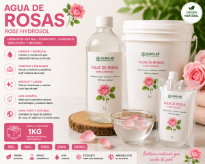 Agua de rosas (Rose Hydrosol) Agua de rosas (Rose Hydrosol)