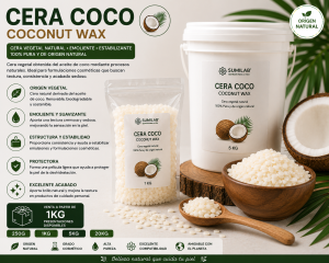 Cera coco - Coconut Wax Cera coco - Coconut Wax