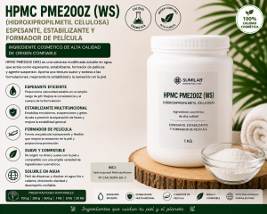 HPMC PME200Z (WS)(hidroxipropilmetil celulosa) HPMC PME200Z (WS)(hidroxipropilmetil celulosa)