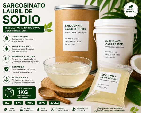 Sarcosinato Lauril de Sodio